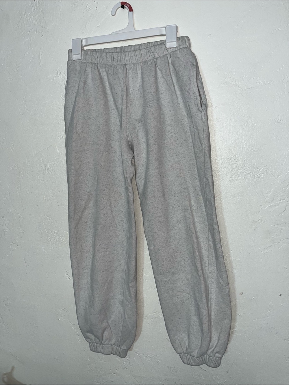 Brandy Melville John Galt Classic Gray Baggy Sweatpants Comfortable Essential